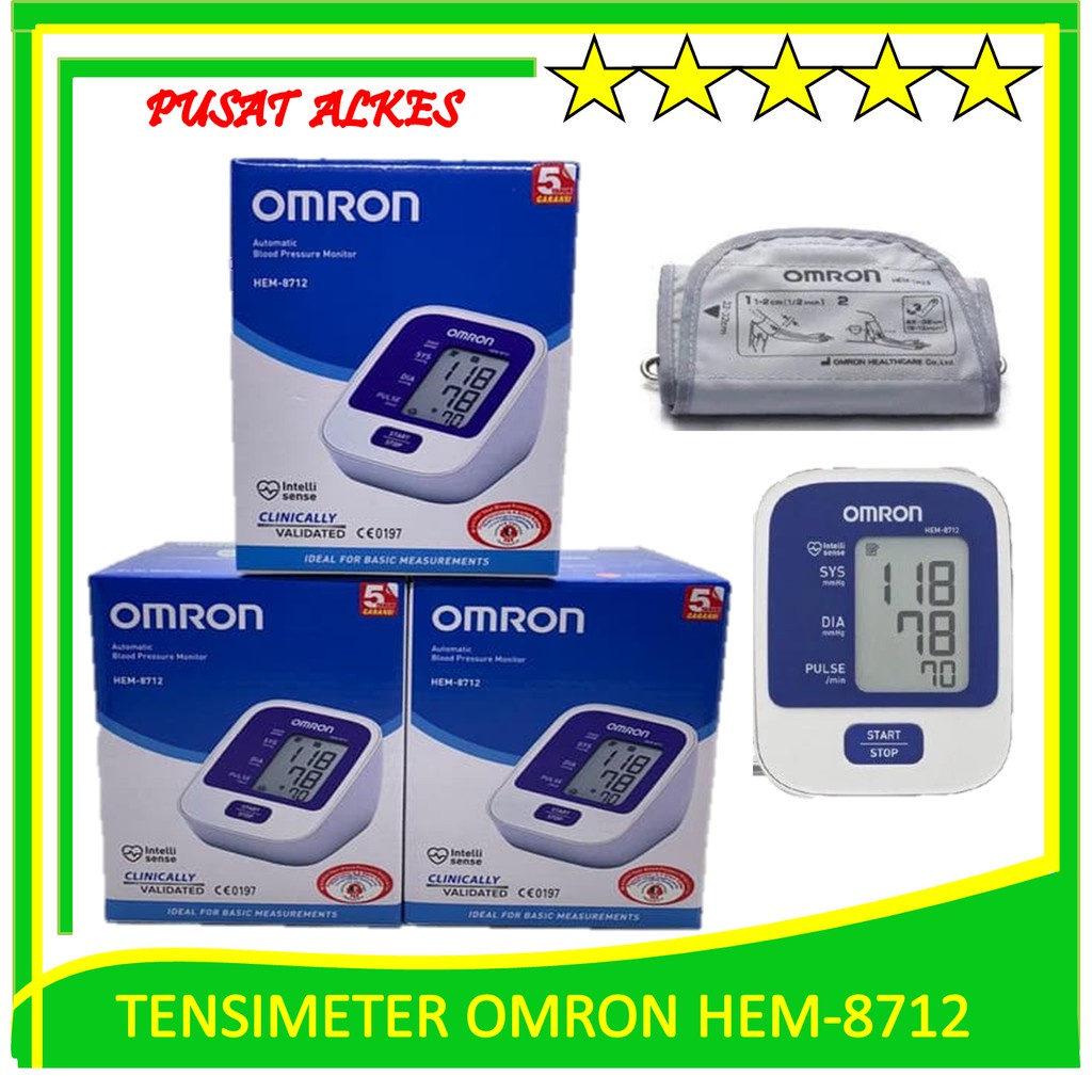 (Original) TENSIMETER DIGITAL OMRON 8712 ORIGINAL TENSI DIGITAL OMRON 8712 TENSIMETER DIGITAL OMRON