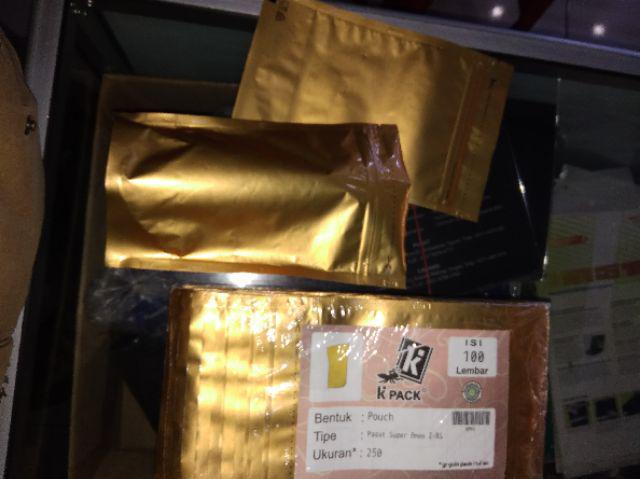 Kemasan Snack Aluminium Foil Murah 13x21cm