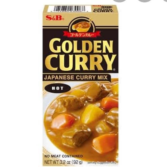 

s&b golden curry 92gr - Hot