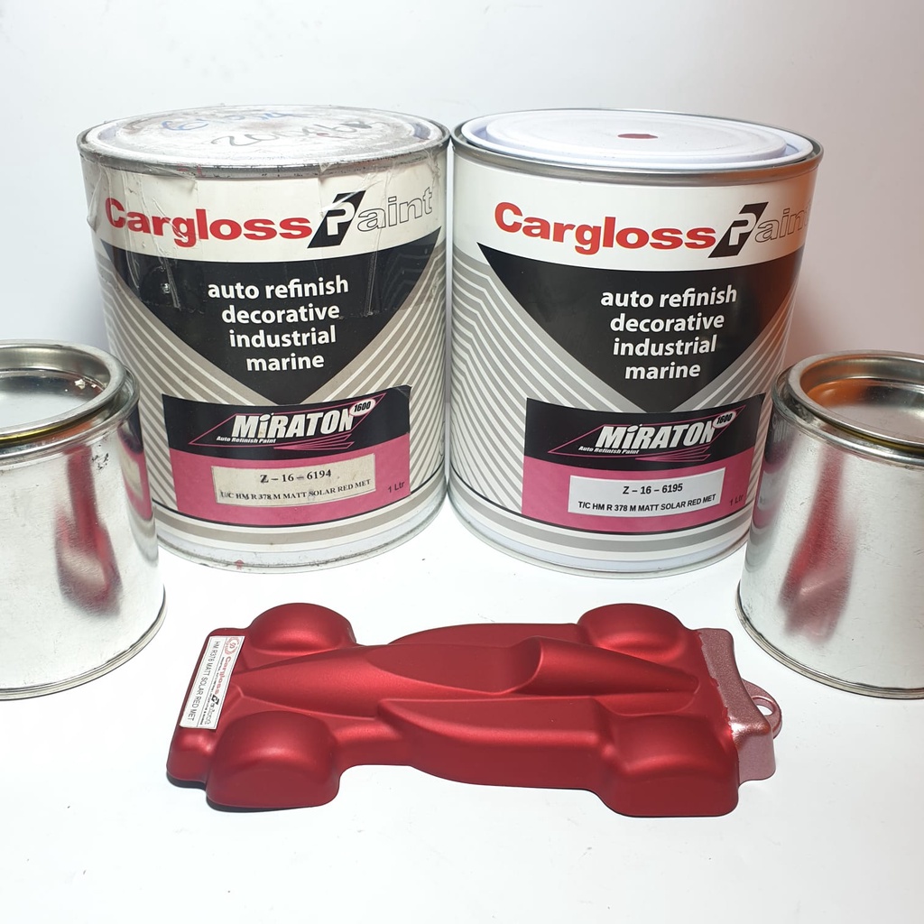 APS PART__ Cat Manual Warna Original OEM Merah Doff UC TC Honda Scoopy Pcx Vario Cargloss Miraton Matt Solar Red Met 200 ML