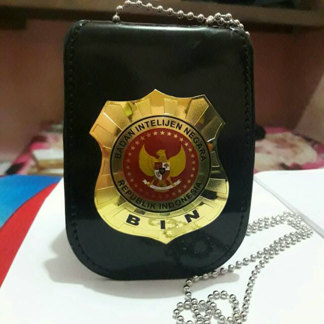 

Terbaru Kalung lencana / name tag Holder id card logo BIN