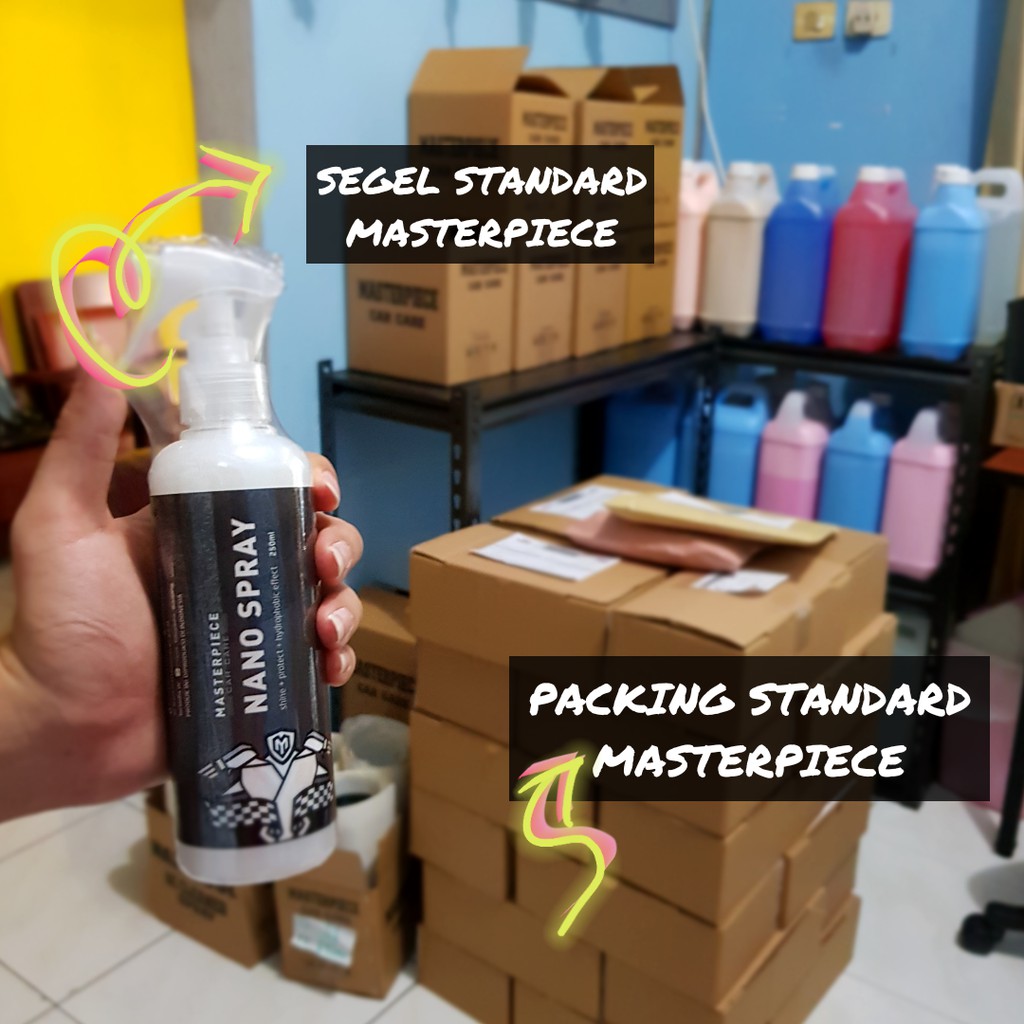 Masterpiece Nano Spray Wax Sealent Mobil Pengkilap Anti Kotor