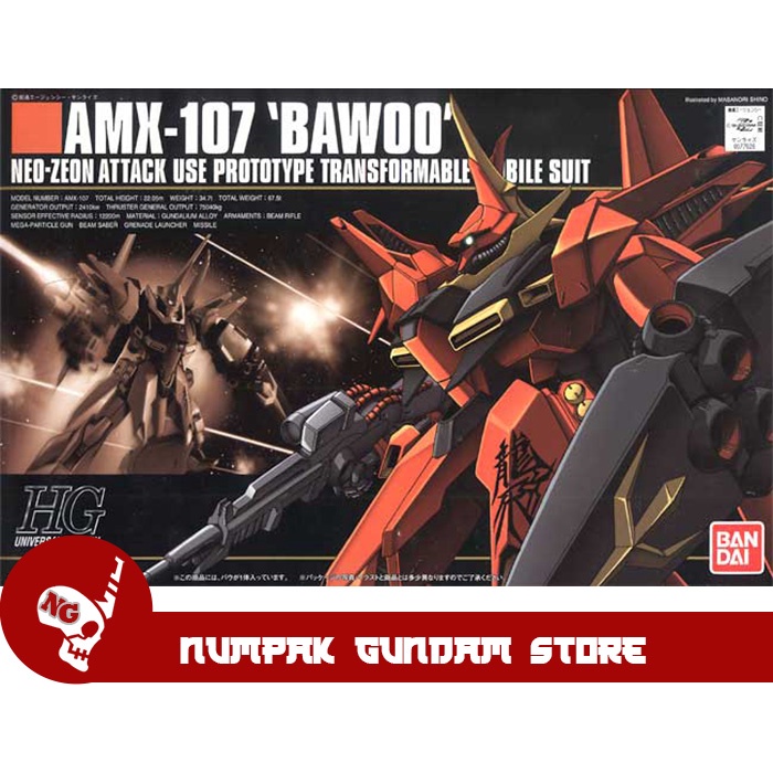 AMX 107 Bawoo HG 144 Bandai