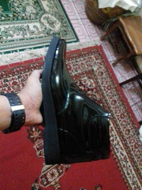 SEPATU PDH POLKI DENAWARI ASLI KULIT