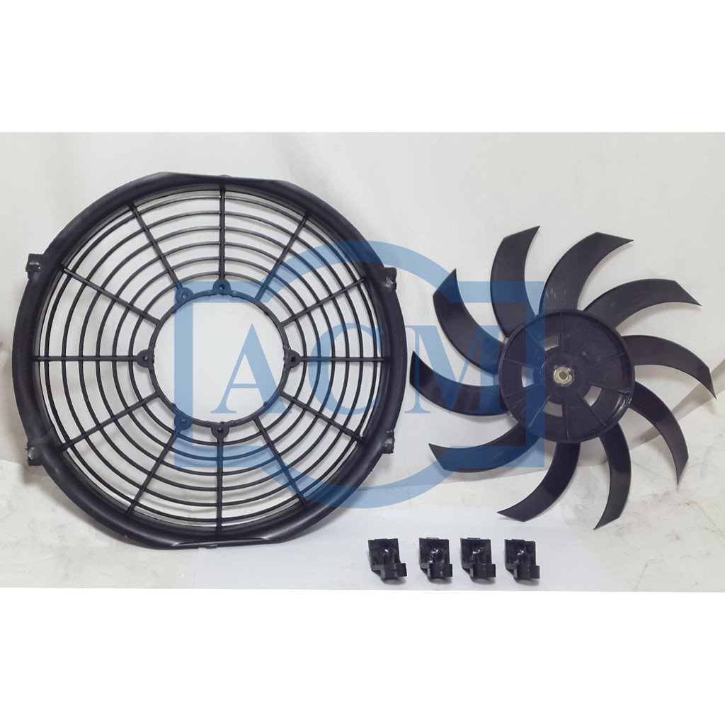 Rangka Fan 10" Inch Ac Mobil Kipas Extra Ekstra