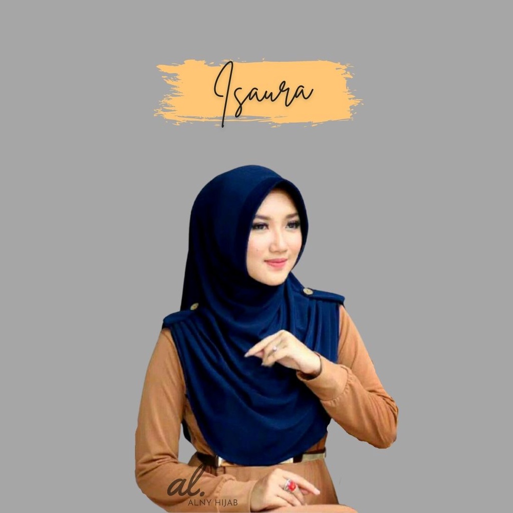 Alny Hijab - Hijab/jilbab instan Isaura jersey