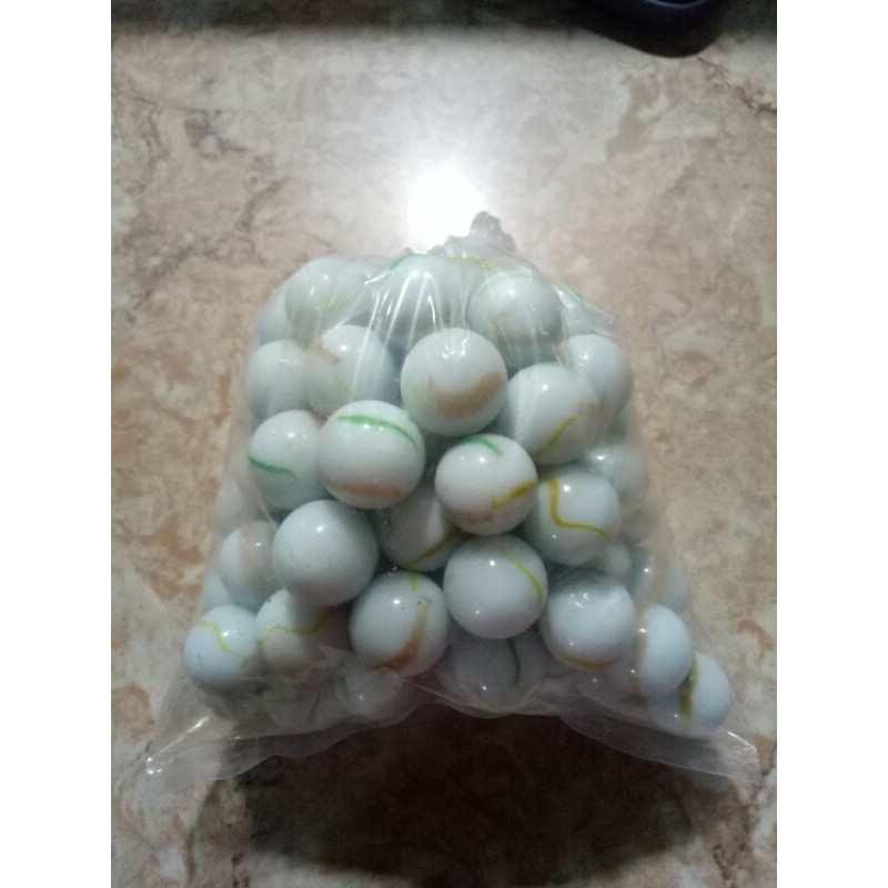 mainan guli kelereng guli susu