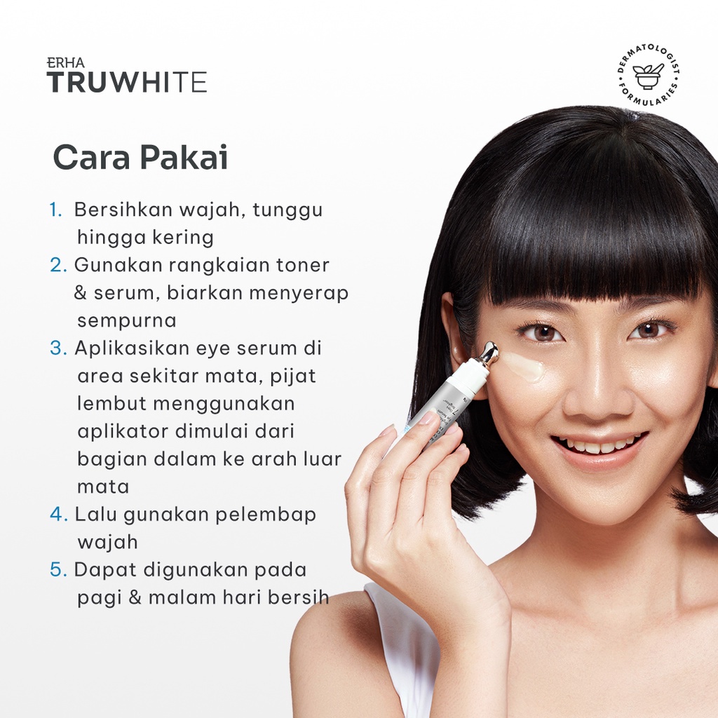 ERHA Bundling Truwhite VIT C Serum + Brightening Eye Serum-7
