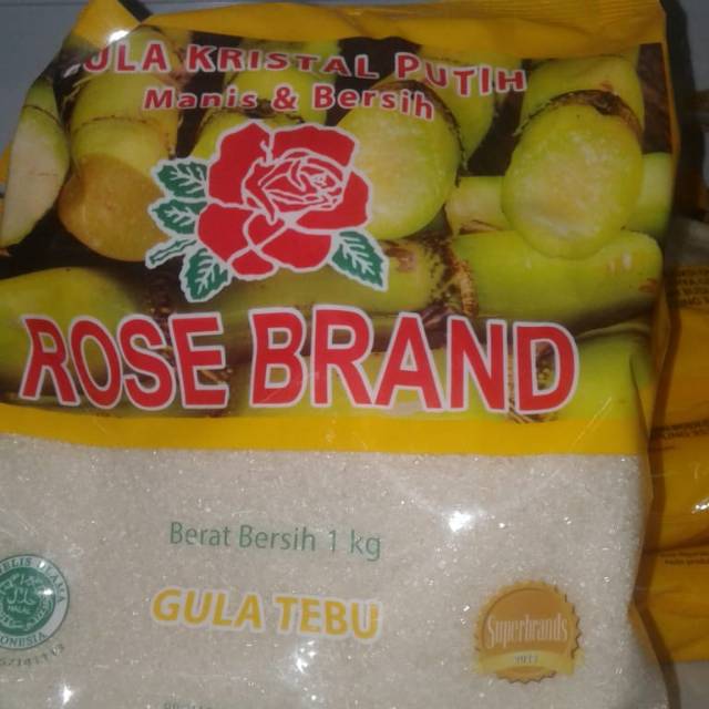 

Gula rose brand 1 kg