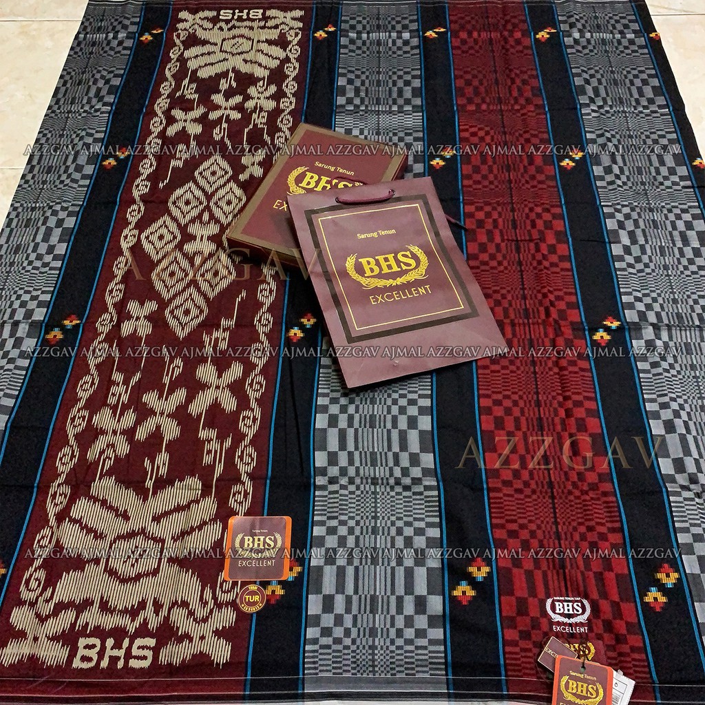 Sarung BHS MASTERPIECE  SGC MS -EXCELLENT SKT , SKP ,CCT , SPM , SPN terbaru SONGKET GOLD mercerized