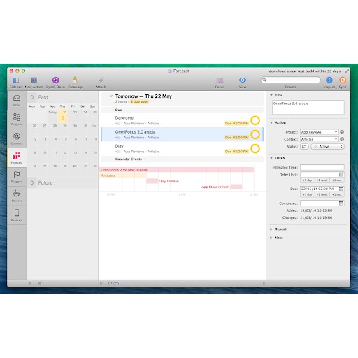 [FULL VERSION] OmniFocus PRO - To Do Mac Utility - GARANSI AKTIVASI