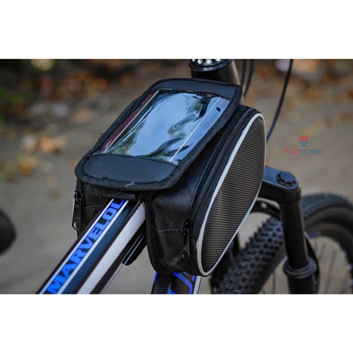 Tas Sepeda Touchscreen Waterproof Tas Stang Sepeda lipat mtb universal