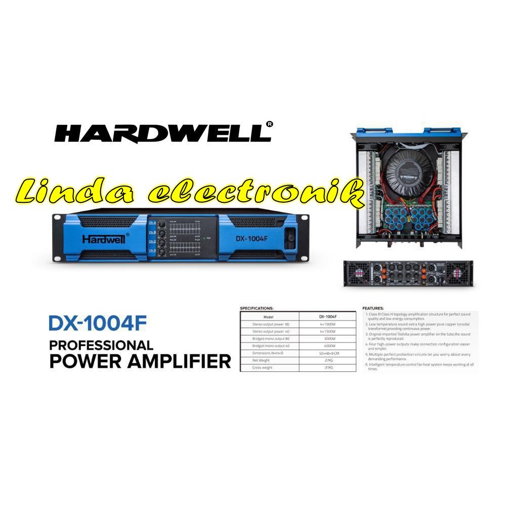 power hadwell DX 1004F ORYGINAL hardwell dx1004f