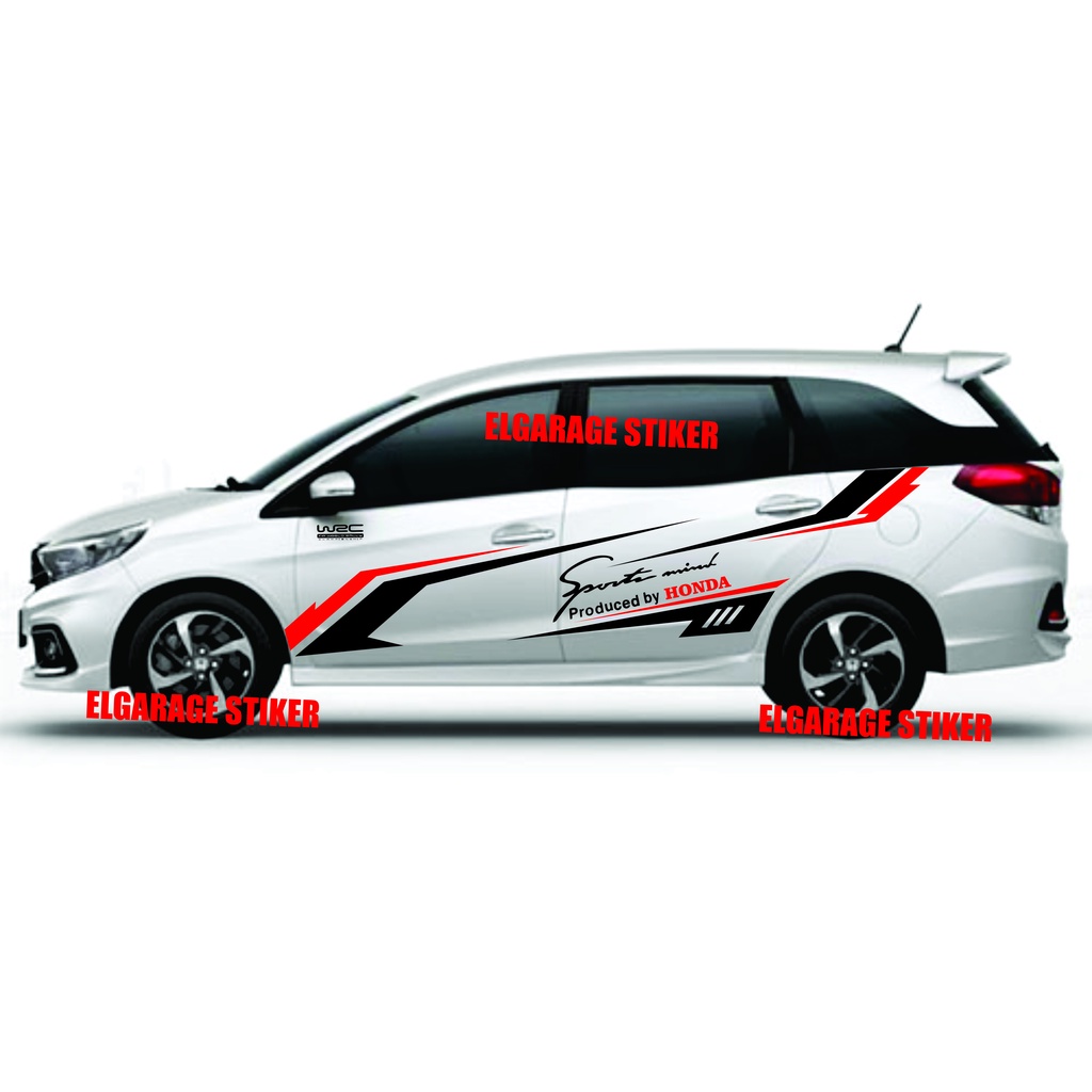 Stiker mobil honda mobilio stiker striping variasi mobil mobilio cutting sticker mobil mobilio avanz