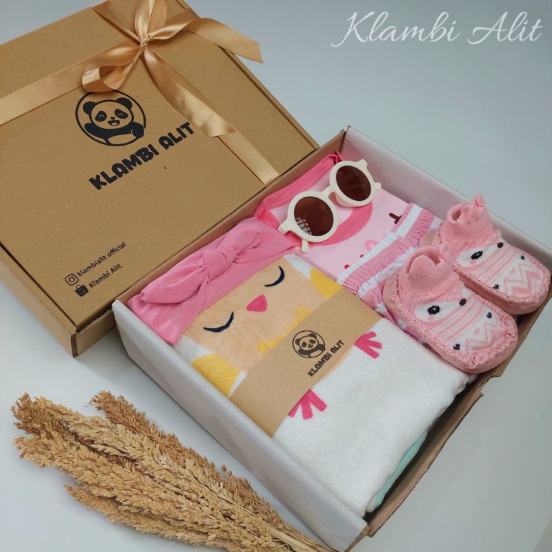 Klambi Alit Paket Hampers Bayi/ paket kado bayi/ kado lahiran / kado bayi / Baju Newborn/ Newborn Gift Set