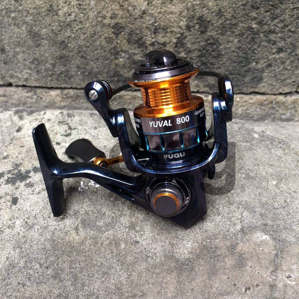 { Termurah } Reel Pancing Fugu Yuval  800 POWER HANDEL 13 BB
