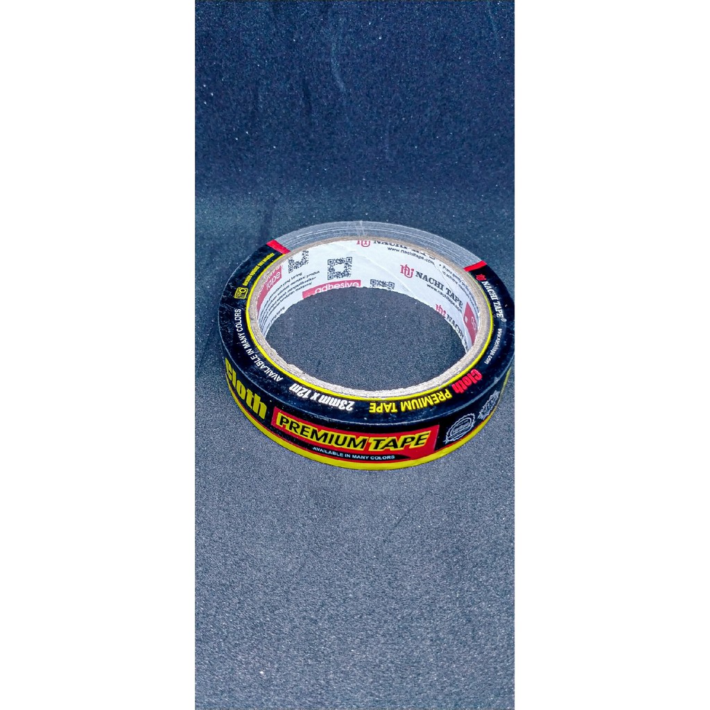 

Cloth Tape Nachi Lakban Kain Plakban Selotip Isolasi Solasi Jilid Premium Tape