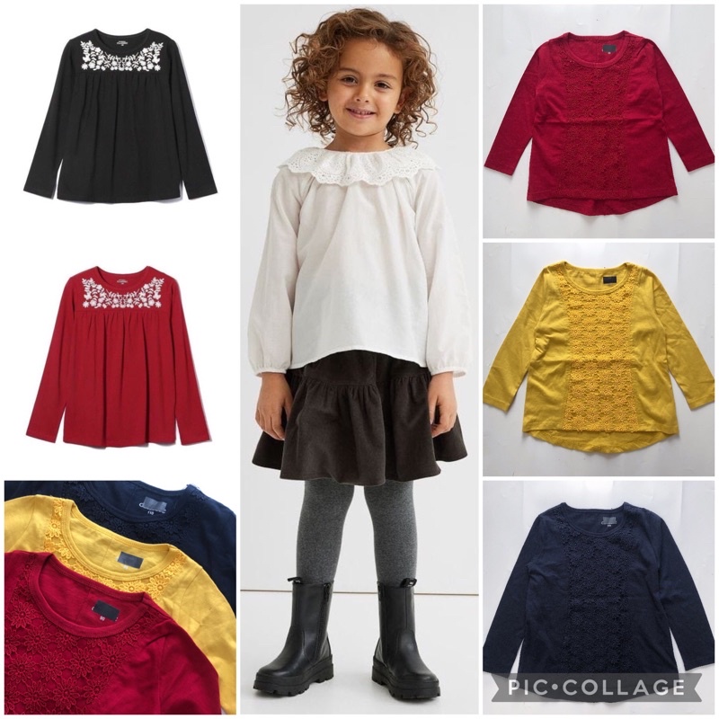 kaos anak perempuan Elfindoll Classic