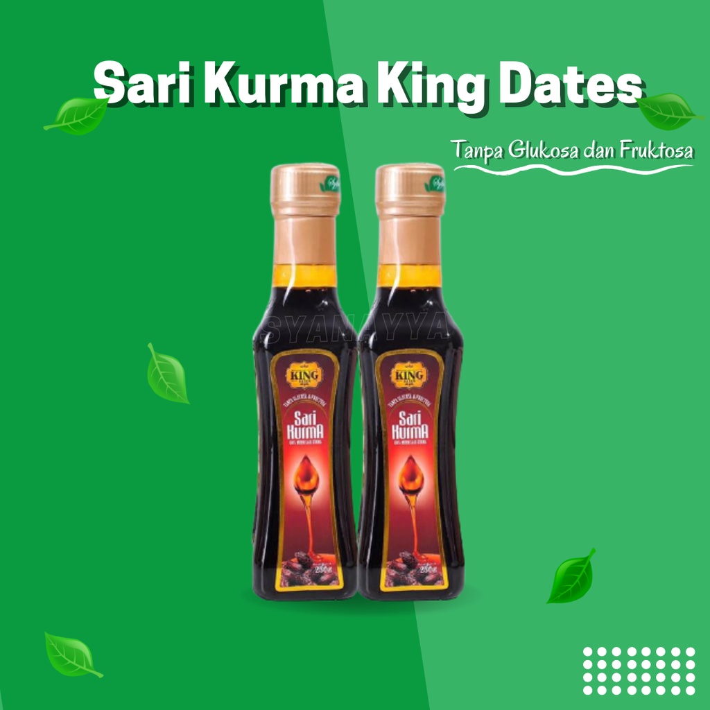 

Sari Kurma King Dates 100% Sari Kurma Tanpa Glukosa dan Fruktosa