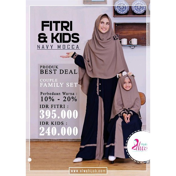 Gamis Fitri Kids by Alwa Hijab
