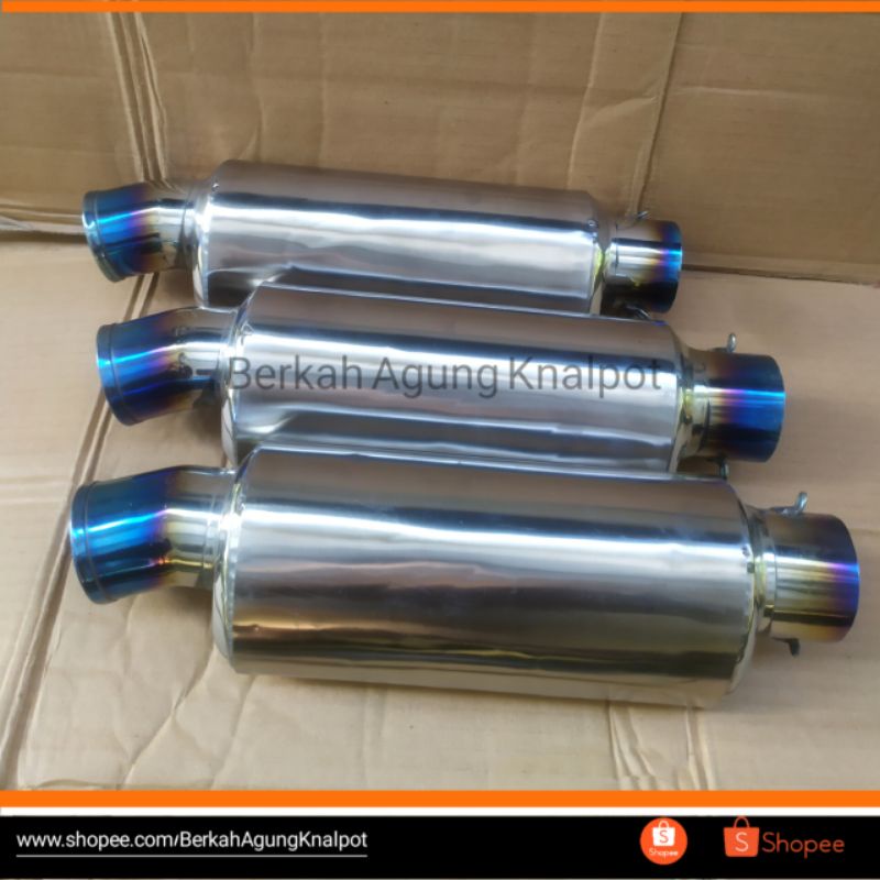 Slincer Silincer Silencer Slencer Oval Trioval Polos inlet 50mm