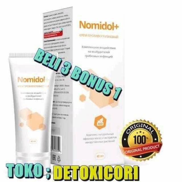 Cream Nomidol + Obat Jamur Kuku Aman Original