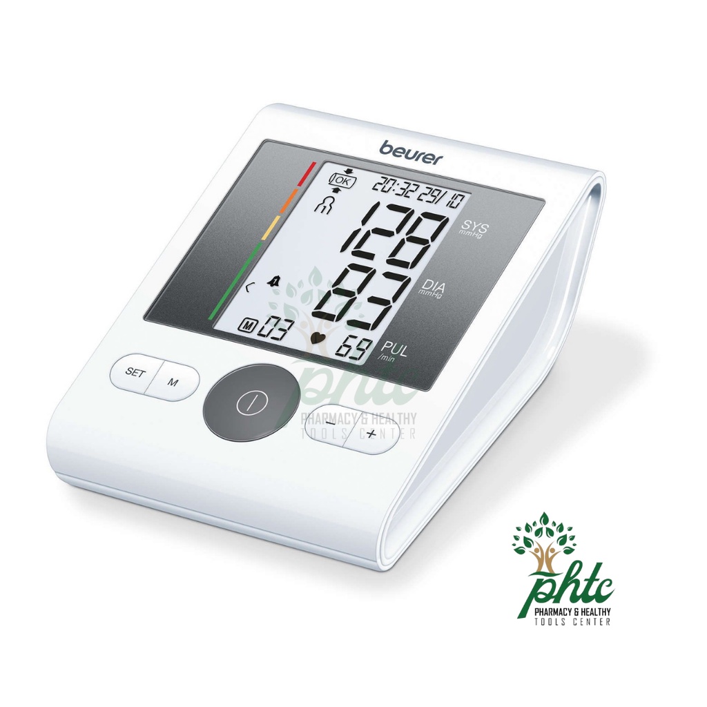 BEURER BM28 Alat Tensimeter Digital + Adaptor l Alat Ukur Tekanan Darah Beurer BM 28 Dengan Adaptor