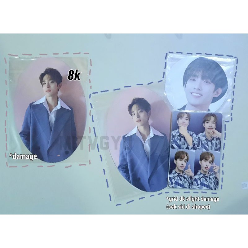 PC DK grid Net henggarae Semicolon minicard DK SEVENTEEN