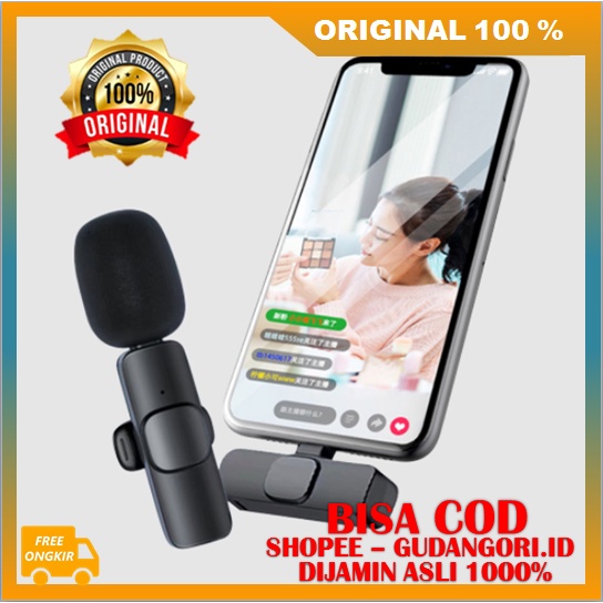 VMT Microphone Wireless Lavalier Microphone Mini Mic for iPhone Android ORIGINAL