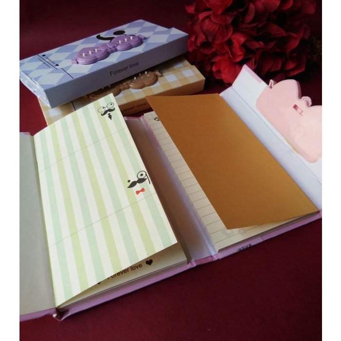 

Buku Diary Kunci / Buku Catatan / Notebook Fancy / Notes