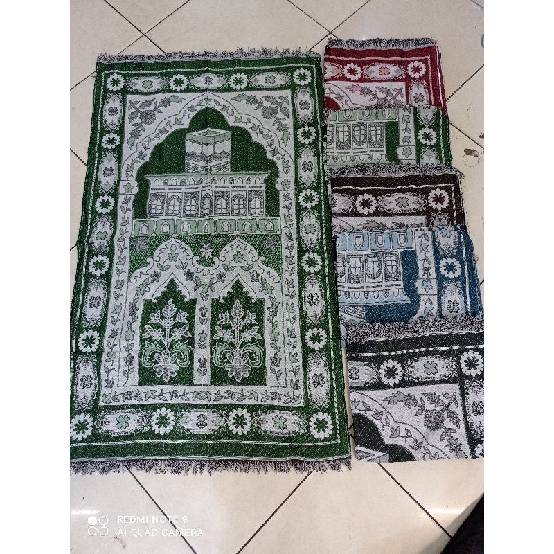 Grosir Sajadah Travel RASHID/SKV Uk Besar 110x70 cm Oleh-oleh Haji