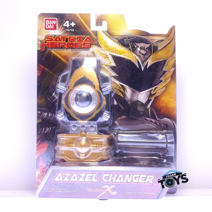 Bima-X Azazel Changer Satria Heroes Role Play Bandai