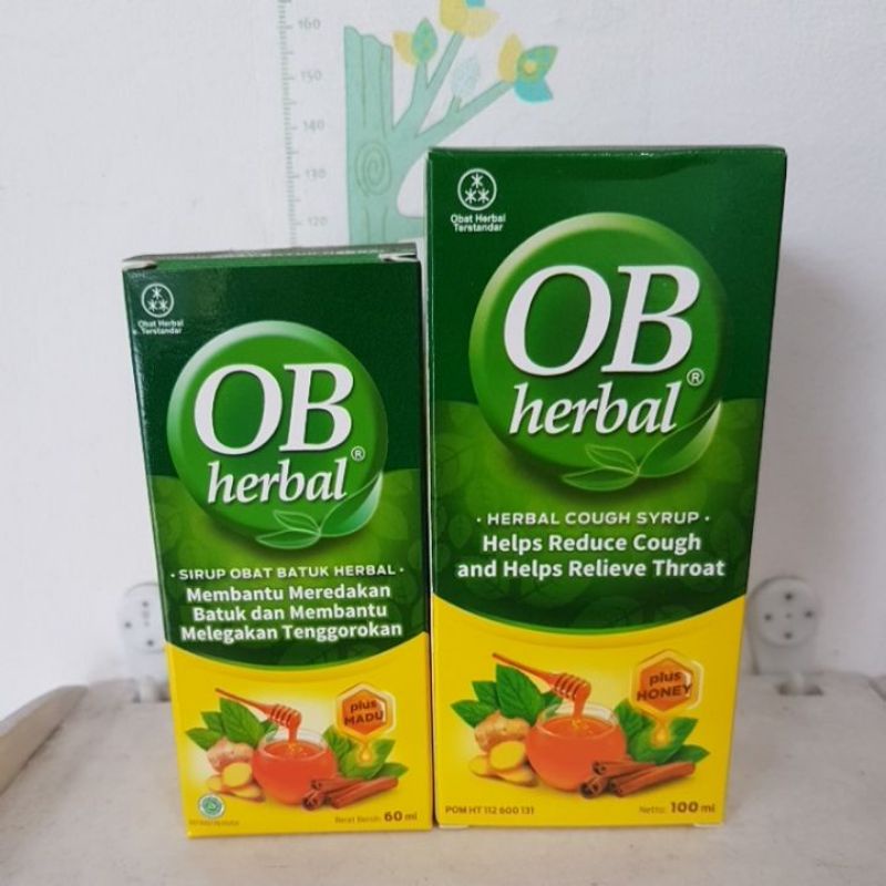 OBH OB Herbal obat batuk herbal dewasa