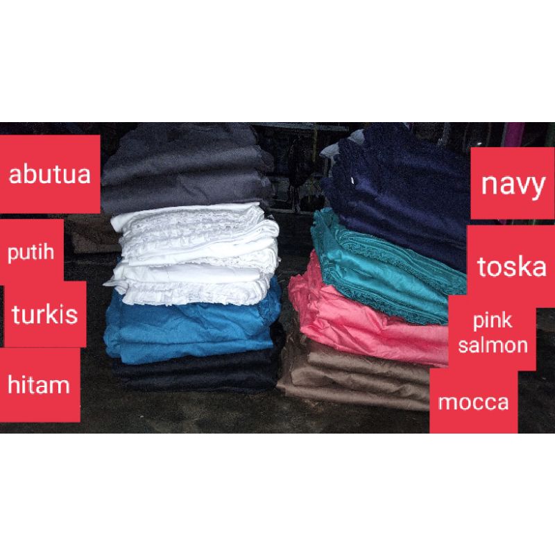 CELANA KULOT PENDEK POLOS 7/8 DEWASA&JUMBO-4