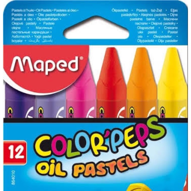 

Maped Oil Pastel 12color