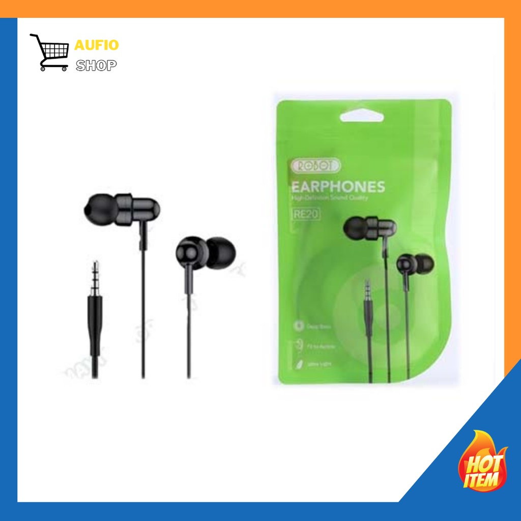 Headset / Handsfree Robot RE-20 DEEP BASS