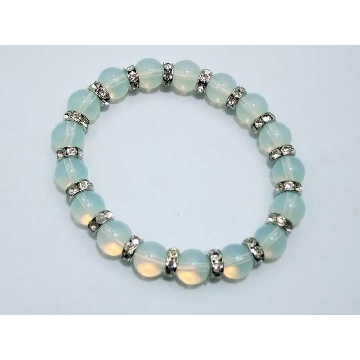 Gelang Batu Kalimaya Api + Spacer - Gelang Terapi Kesehatan