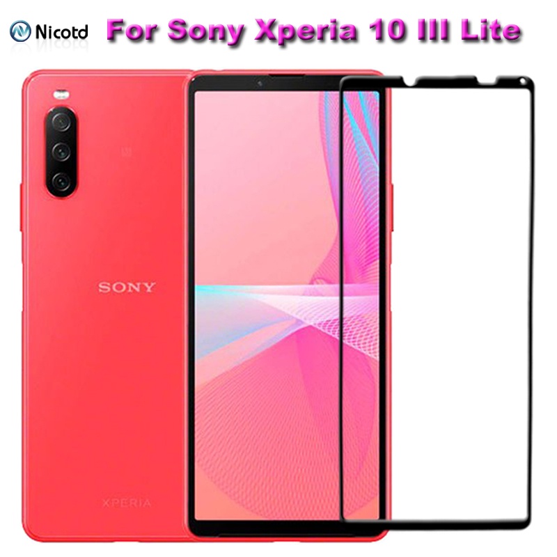 tempered glass pelindung layar untuk sony xperia 10 iii lite 10iii lite 6 0  