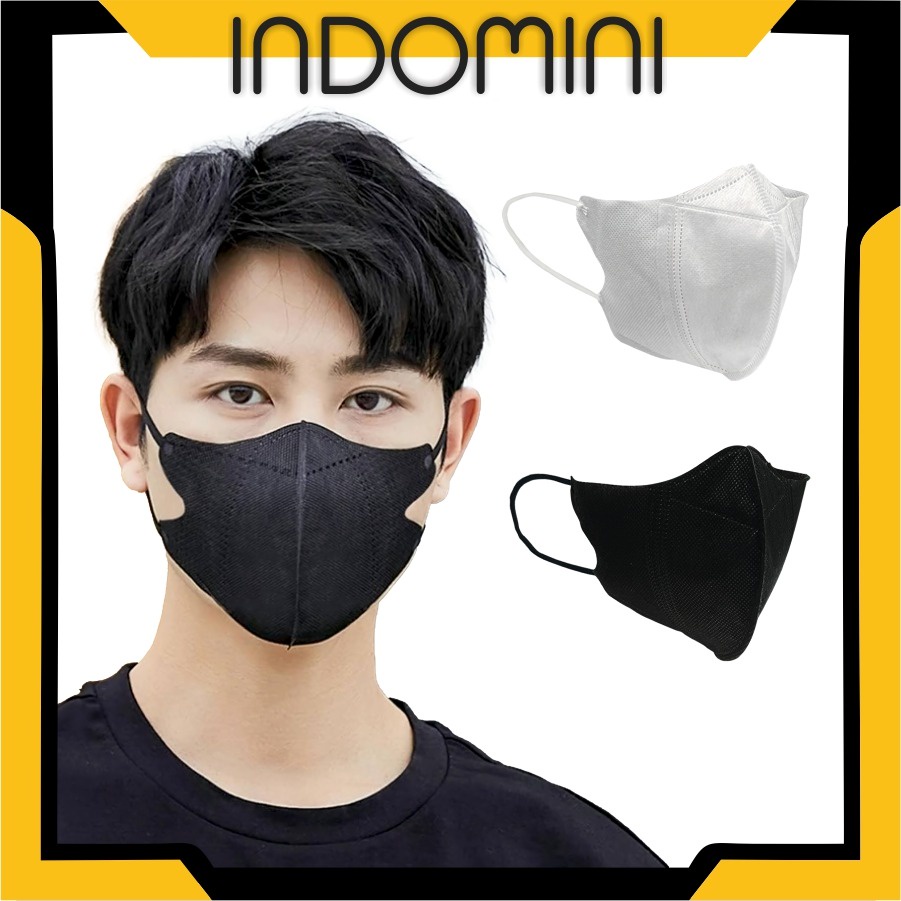 INDOMINI R482 MASKER ARTIS KOREA DUCKBILL EXTRA NYAMAN DAN GLAMOURS MASKER KEKINIAN READY STOCK