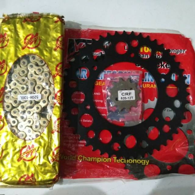 GEAR SET CRF150L 520