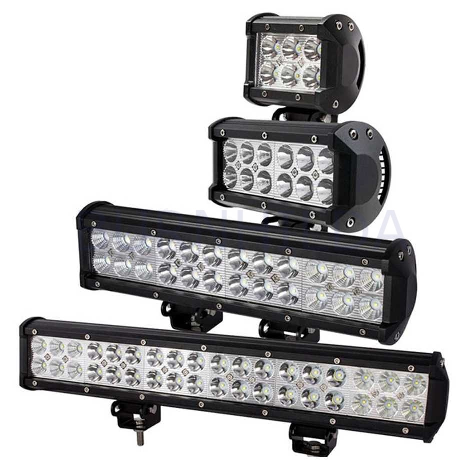 Lampu LED Lightbar Mobil Truck 4WD 17.2 Inch 108W mobil motor burnhilda