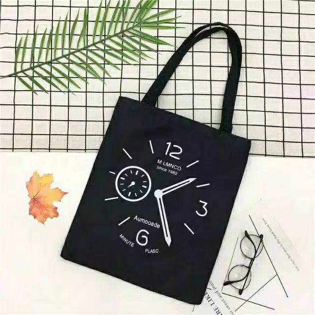 [PAKAI RESLETING] JAM TOTE BAG K-POP WANITA MURAH KARAKTER JAM murah