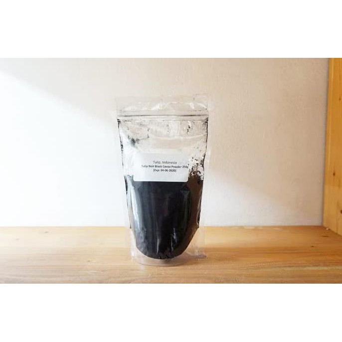 

31.87-Kue- Tulip Noir Black Cocoa Powder 250G | Cokelat Powder (Repack) -Terlengkap-Termurah-