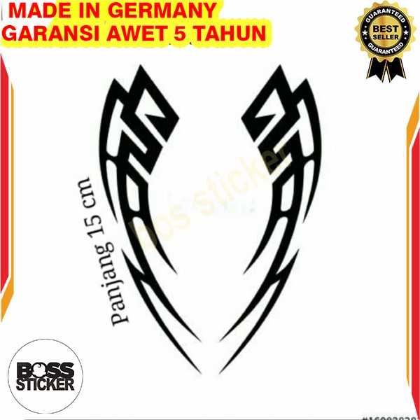 

Grosir Stiker tribal garis keren termurah harga untuk 2pcs Elegan