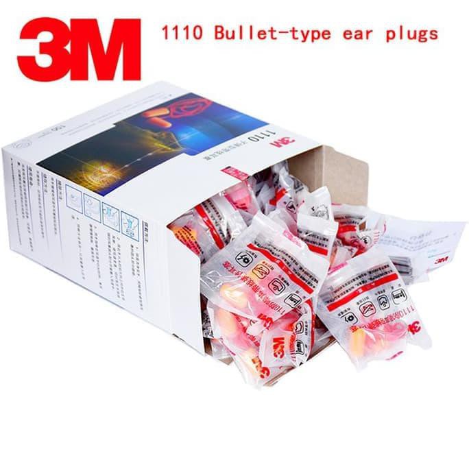 3M Earplug Disposible 1110 Pelindung/Penutup Telinga (Box)