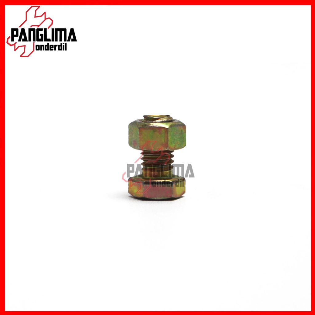 Baut Mur Kuning M8x15-M 8 x 15-M8-8x15 Baud Nut