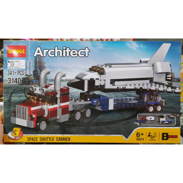 Mainan Lego Architect Space Shuttle Carrier