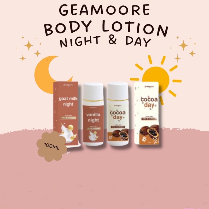 GEAMOORE LOTION WITH VITAMIN E &amp; COLLAGEN