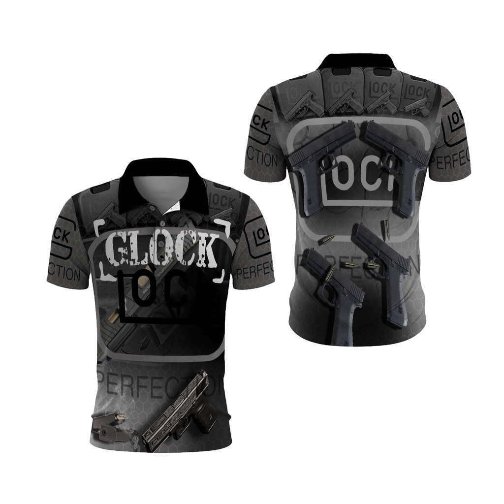 KaosArmy - Kaos Polo Glock | Kaos Kerah Glock