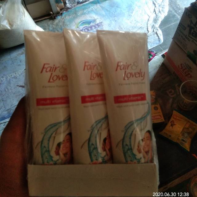 fair and lovely scrub